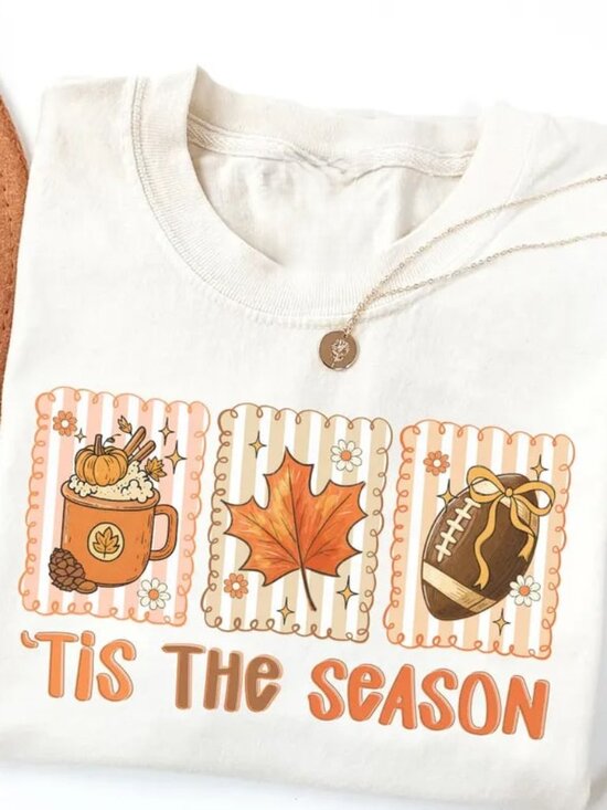 Tops - Pumpkin Season Shirt, Autumn Shirt, Fall Lover Shirt Gift